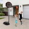 Costway 5.5-7.5FT Adjustable Portable Basketball Goal System with Shatterproof Backboard